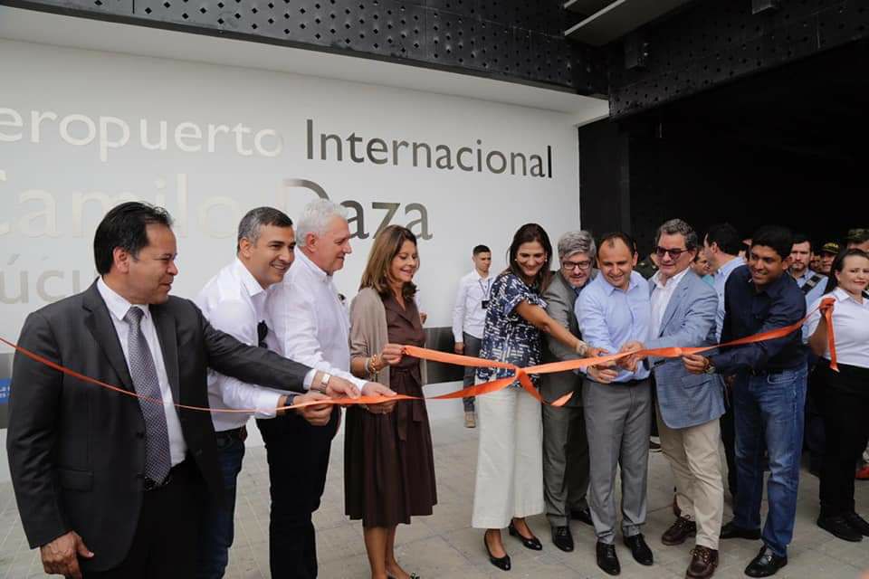 Apertura del Aeropuerto Internacional Camilo Daza